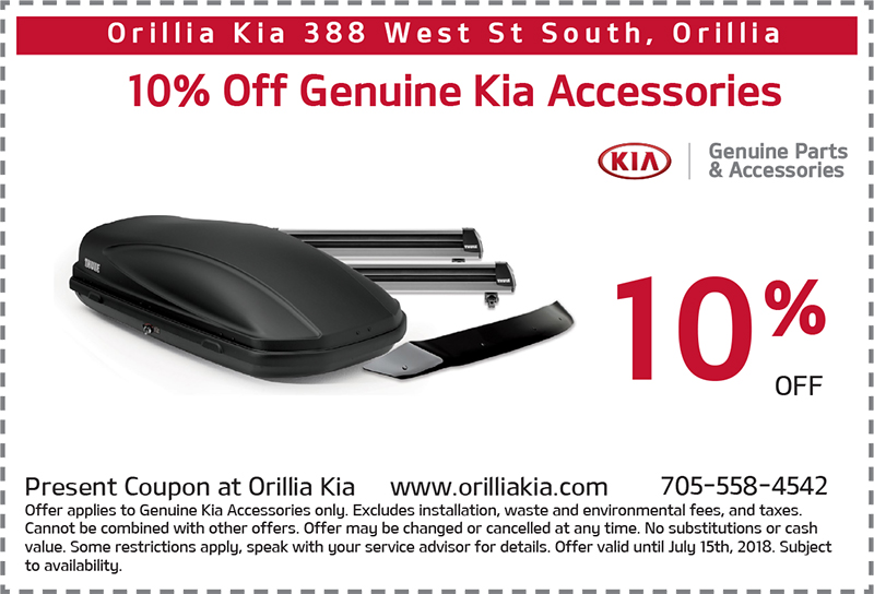 Kia Genuine Accessories Offer Kia Genuine Accessories Offer